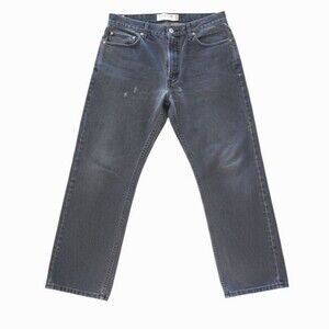 Levi's 505 Mens Jeans 36x29 Smokey Grey Regular Fit Straight Leg Skater